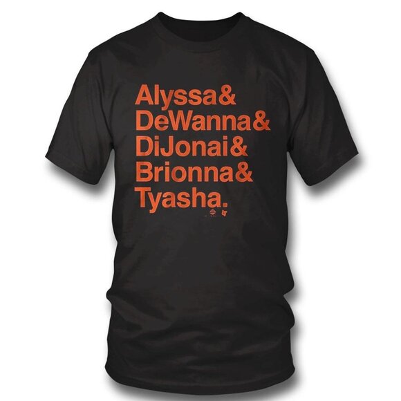 Alyssa Dewanna Dijonai Brionna Tyasha Basketball Fan Gift Graphic Sports Shirt - Picture 1 of 5